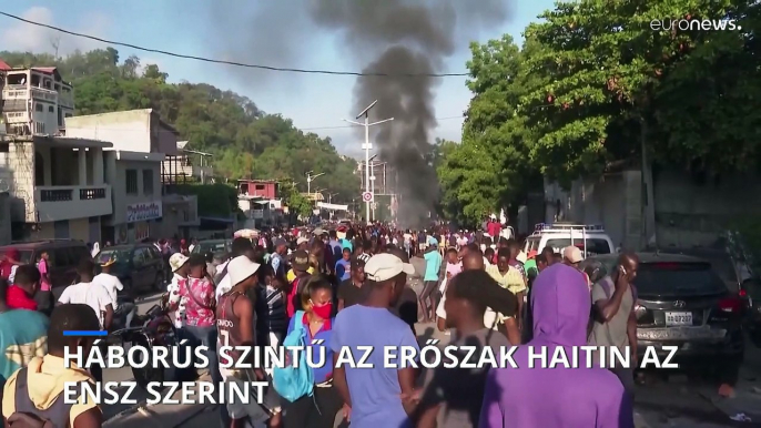 Háborús szintű az erőszak Haitiben az ENSZ szerint