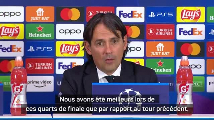 Quarts - Inzaghi : "Nous avons été meilleurs en quarts que lors des huitièmes"