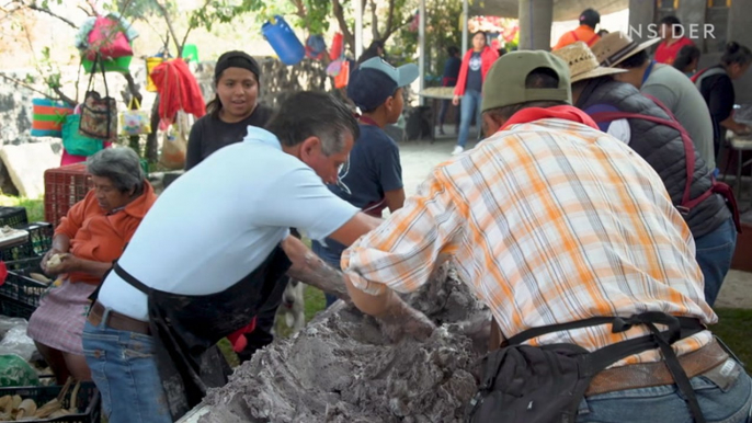 How 5,000 gallons of mole And 60,000 tamales are made in Milpa Alta, Mexico