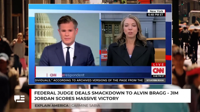 Federal Judge Lays Smackdown On Alvin Bragg - Jim Jordan Scores Massive Victory