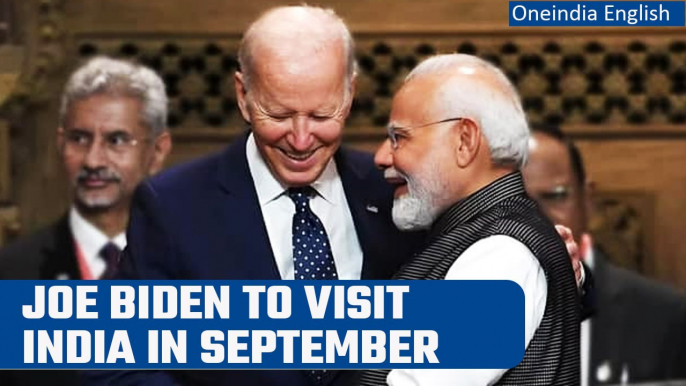 Joe Biden to visit India in September | US says 2024 a big year for India-US ties | Oneindia News