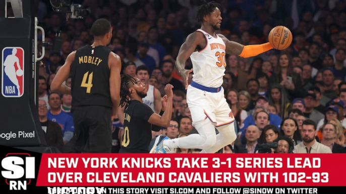 New York Knicks Reign Victorious Over Cleveland Cavaliers at MSG, Take 3–1 Series Lead