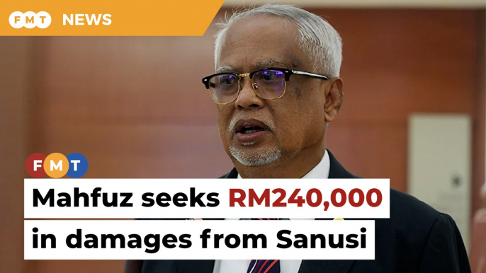 Mahfuz to seek double the defamation damages from Sanusi