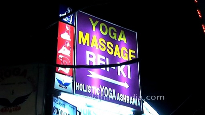 Yoga, massage and reiki_ Exploring Kathmandu - Thamel nightlife