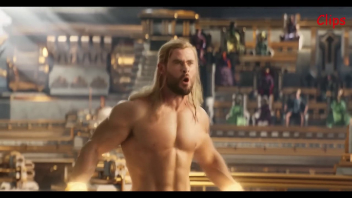 Thor Love and Thunder Thor and Zeus Fight Full Scene in Hindi