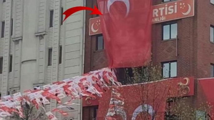 İYİ Parti ile MHP arasında pankart yarışı! Sinan Ateş'in ablası, olaya tepki gösterdi