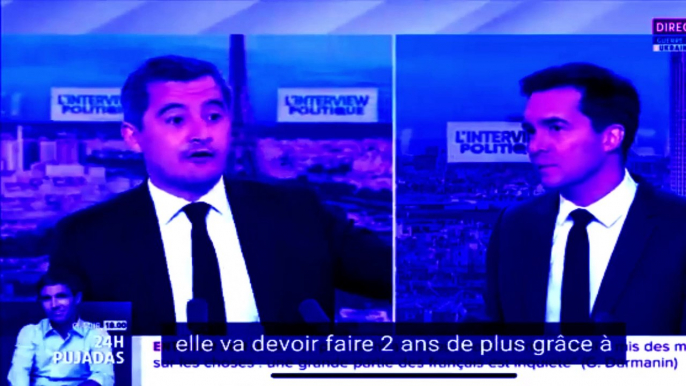 Le lapsus de Darmanin sur la reforme des retraites | Darmanin Lapsus | Lapsus de Darmanin