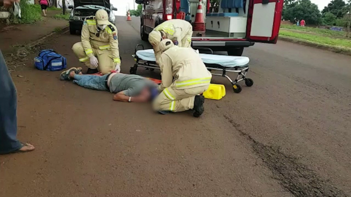 Homem fica ferido ao sofrer queda no Interlagos