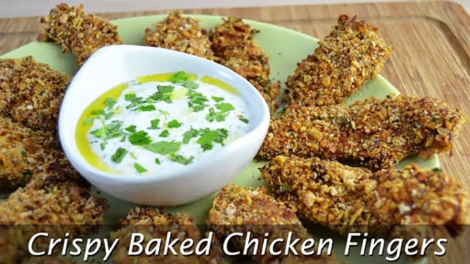 Crispy Baked Chicken Fingers - Easy Oven-Baked Breaded Chicken Strips Recipe