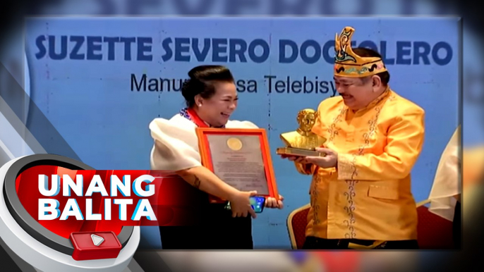 GMA Creative Consultant Suzette Doctolero, ginawaran ng "Dangal ng Panitikan" ng komisyon ng wikang Filipino | UB