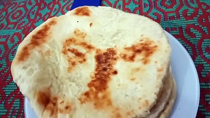 Easy Soft Naan Recipe Without Ovenনান তৈরির সহজ রেসিপি চুলায় তৈরি নান,Naan Recipe