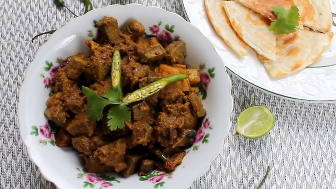 How to make kolija bhuna (beef or goat) -Bangladeshi style kolija bhuna (2)