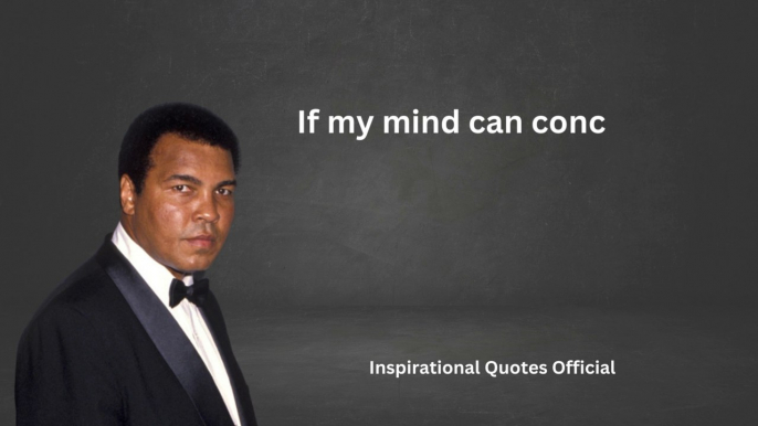 20 QUOTES OF MUHAMMAD ALI THAT ARE WORTH ... | motivational quotes | Inspirational Quotes Official