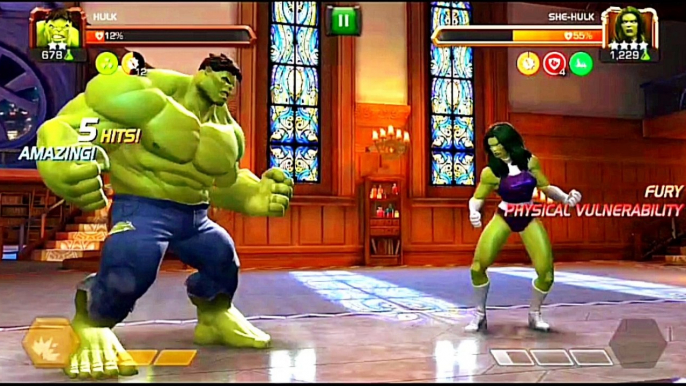 Hulk Vs she hulk fighting scene // amazing fighting scene