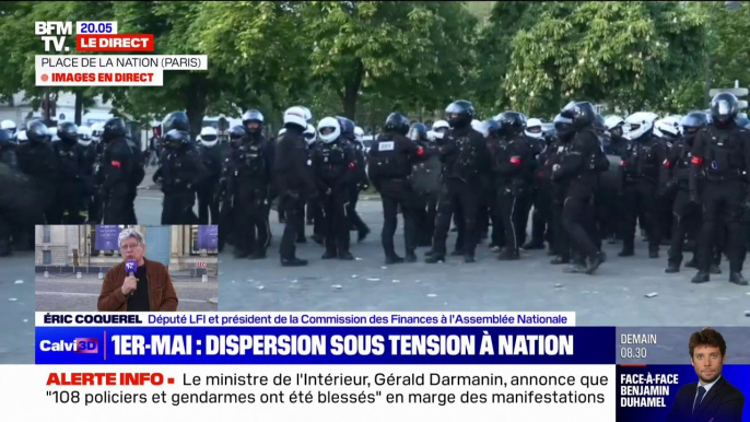 Contestation de la réforme des retraites: "La mobilisation n'est pas derrière, la pression est intacte", affirme Éric Coquerel (LFI- Nupes)