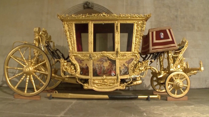 A Golden Chariot Awaits King Charles’ Coronation