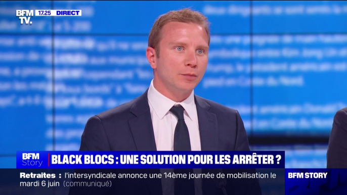 Violences du 1er-mai à Lyon: "Le maire de Lyon a eu des paroles enfin responsables" estime Alexandre Vincendet (LR)