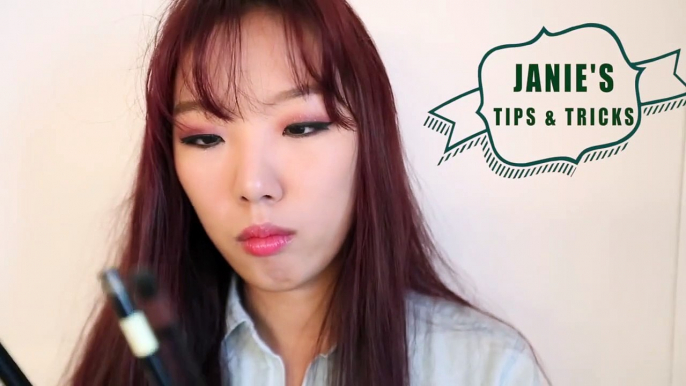 How to Use Eyeliner as Eye Shadow For Smokey Eyes    Korean Makeup Tutorial    Janie's Tips & Tricks