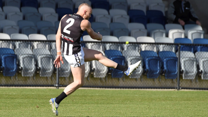 Five of Brett Bewley's six goals for Darley v Sunbury | The Courier May 13, 2023