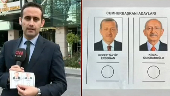 YSK, cumhurbaşkanı seçimi ikinci tur seçim pusulasını yayınladı