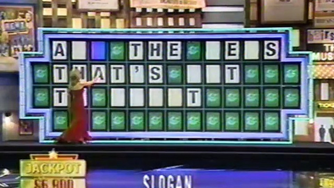 Wheel of Fortune - November 6, 2003 (New York Week)