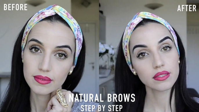 Beginners Makeup tips & tricks   How To Natural Eyebrow Tutorial