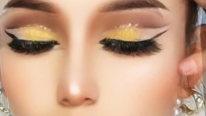 cut crease eye makeup kashees makeup