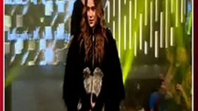 Nia Sharma Walk On Ramp at Fashion Show in India