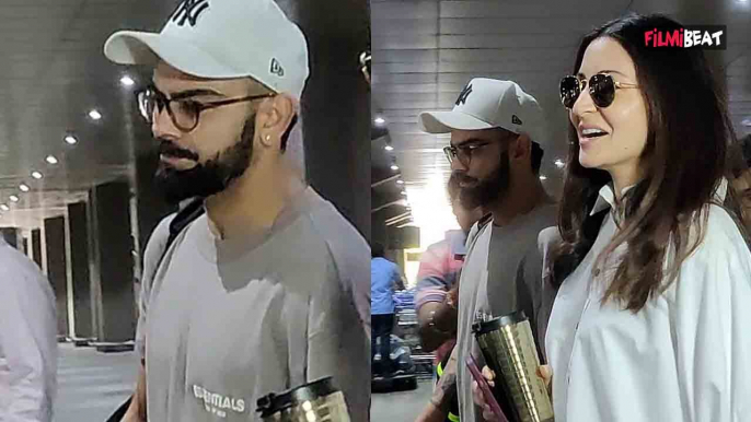 Anushka Sharma, Virat Kohli लौटे Mumbai, उदास Virat को Cheer Up करती दिखीं Anushka! Video Viral