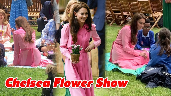 Kate Middleton suddenly appeared at Chelsea Flower Show