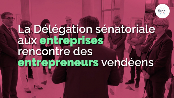 La délégation aux entreprises rencontre des entrepreneurs en Vendée