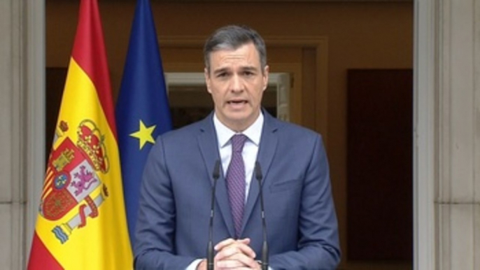 Sánchez anuncia el anticipo de las elecciones generales en España al 23 de julio