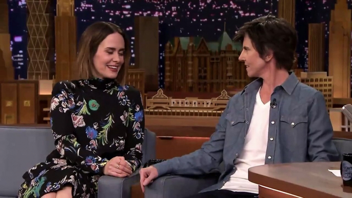 Tig Notaro Tries Her Comedic Party Bits on Sarah Paulson and Jimmy