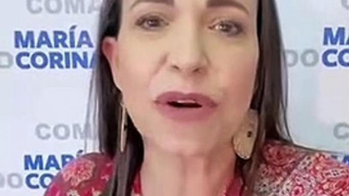 María Corina Machado llama a los venezolanos en el exterior a votar en las primarias para impulsar el cambio en Venezuela