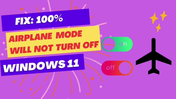 Troubleshooting Guide: Fixing Airplane Mode Stuck On in Windows 10 || Network Stuck on Airplane mode