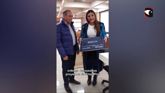 Silvana Ratti entrega los proyectos Smart Pos al intendente Stelatto, promoviendo más desarrollos para Posadas