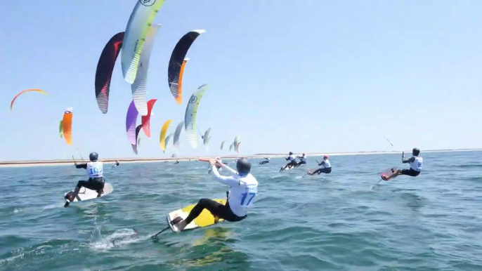 Fédération Française de Voile - FFVoile 2023 / Comment prendre un bon départ sur une course de l'ENGIE Kite Tour  Par Jessie Kampman