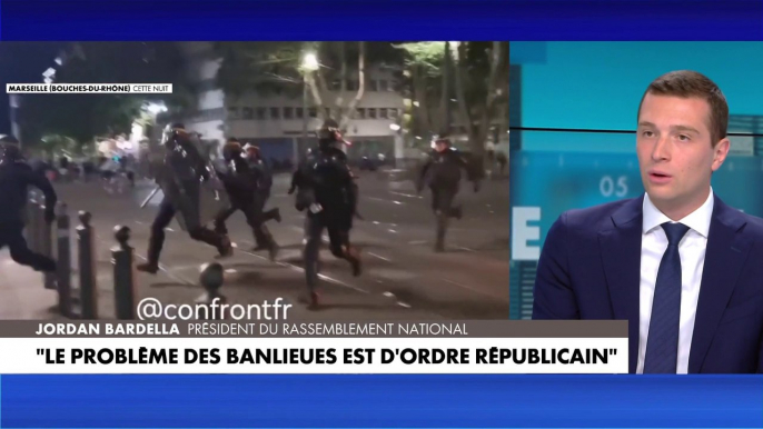 Jordan Bardella : «Ceux qui cassent aujourd'hui sont les frères de ceux qui cassaient en 2005»