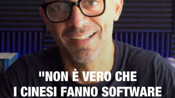 “Non è vero che i cinesi fanno software migliori dei nostri”