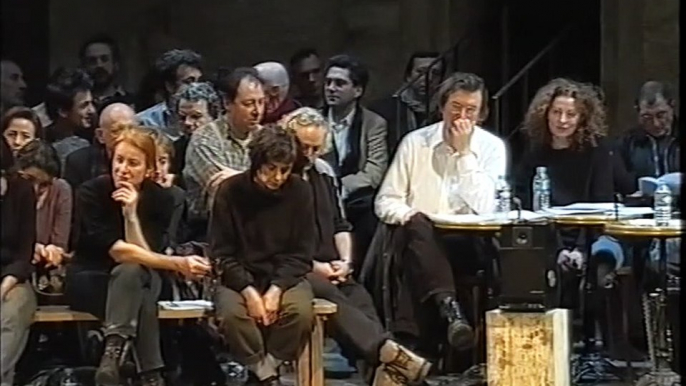 André Marcon lisant un texte de Philippe Clévenot:"La vie qui s'en souvient," le 3 février 2003 à l'Odéon-Berthier (dans la mise en espace de Bérangère Bonvoisin).Au début de la vidéo, voix off de Clévenot sur la musique de Bach, à l'orgue-