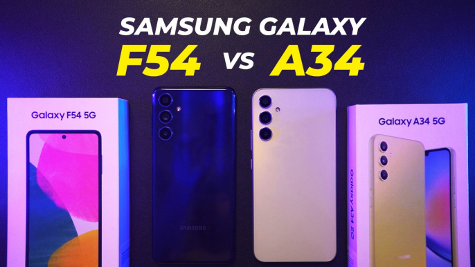 Samsung Galaxy F54 vs Galaxy A34 Camera Test & Review