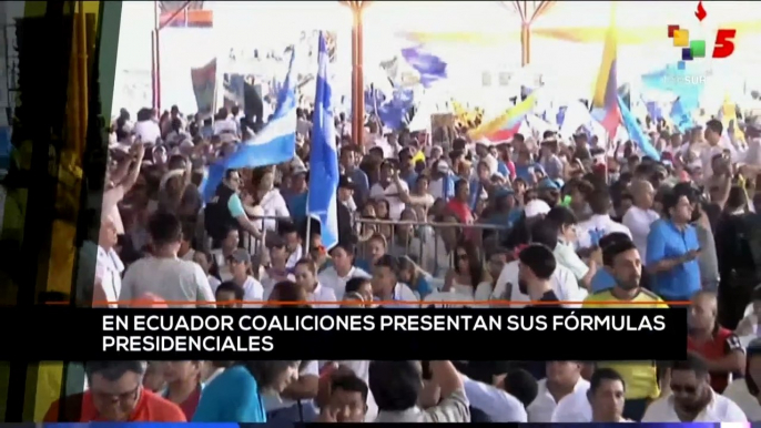 teleSUR Noticias 17:30 10-06: Partidos definen candidatos presidenciales en Ecuador