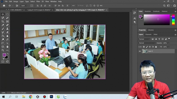 16.Crop tool trong Photoshop là gì- Phím tắt Crop - Cắt kích thước ảnh