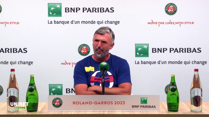 Roland-Garros 2023 - Goran Ivanisevic : “Novak Djokovic has now won 23 Grand Slams and counting”