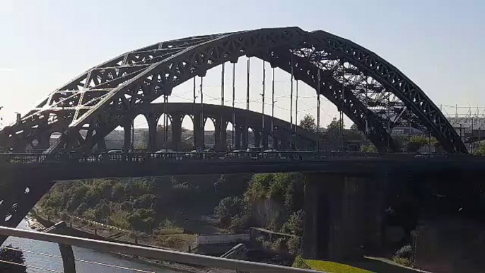 Incident on Wearmouth Bridge on Wednesday, June 14