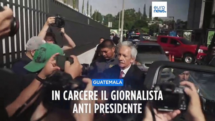 Guatemala: 6 anni di carcere al giornalista José Rubén Zamora: criticava il presidente Giammattei