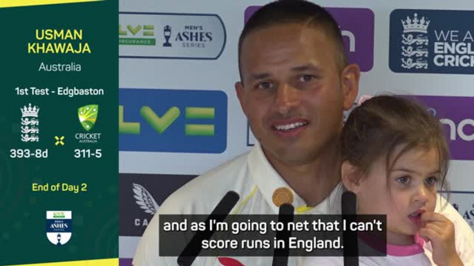 Khawaja happy to silence critics, but can’t explain eccentric century celebrations