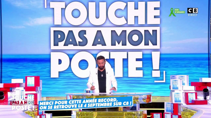 Cyril Hanouna répond à ceux qui "essayent de tuer TPMP": "Ces donneurs de leçons ne sont pas là pour dire ce qu'on a fait avancer au cours de l'année" - Regardez