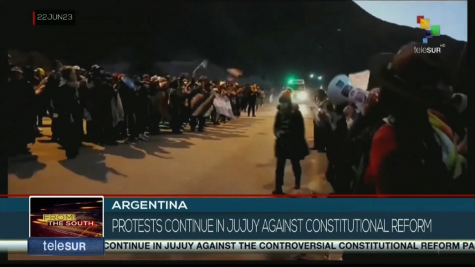 FTS 08:30 23-06: Protests and repression increase in the Argentine province of Jujuy