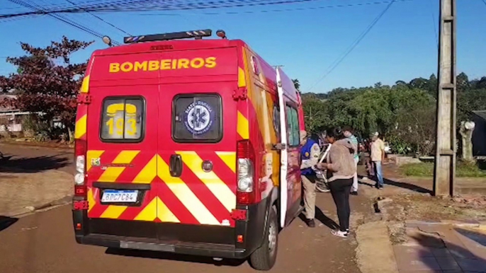 Menino de oito anos fica ferido após sofrer queda de bicicleta no Santa Cruz, em Cascavel